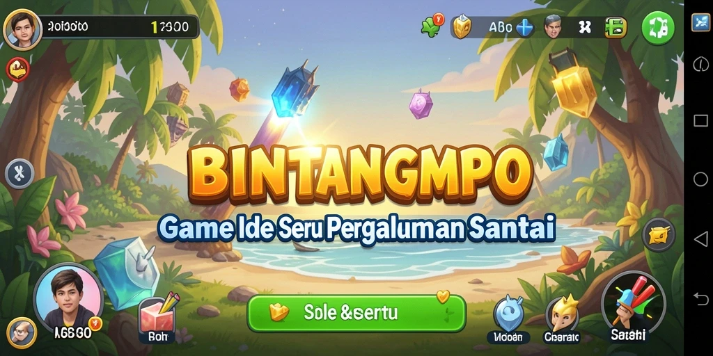 Tampilan gameplay menarik dari BINTANGMPO yang penuh strategi.