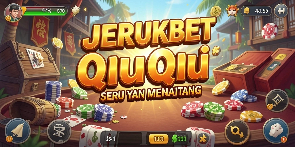 Screenshot menampilkan gameplay seru QiuQiu di JERUKBET.