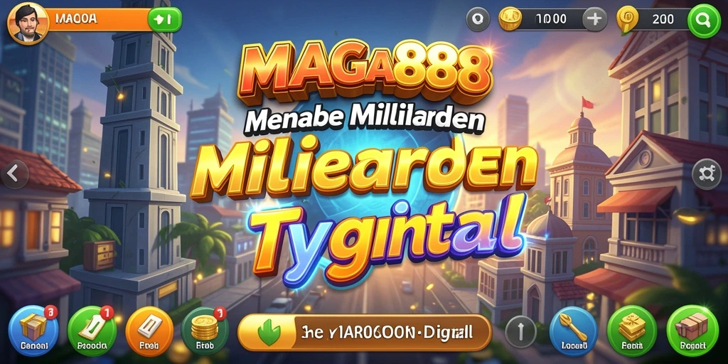 Tampilan gameplay MAGA888 yang seru dan menarik.