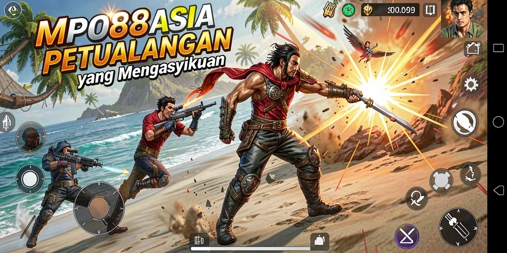 Gameplay MPO88ASIA menampilkan pertarungan action yang mendebarkan.