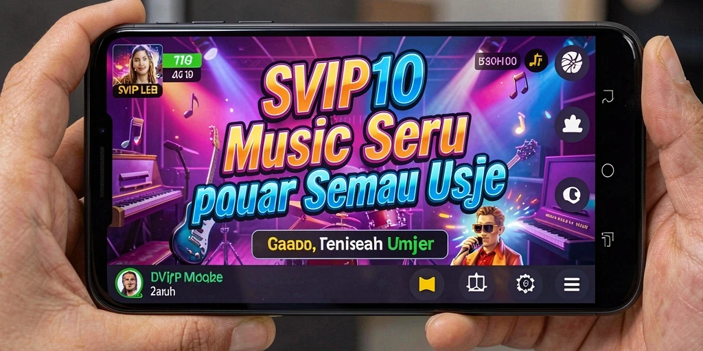 Screenshot utama gameplay <strong>SVIP10</strong> menampilkan keseruan bernyanyi bersama teman.